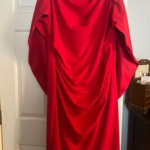 Betsy & Adam Red cocktail dress